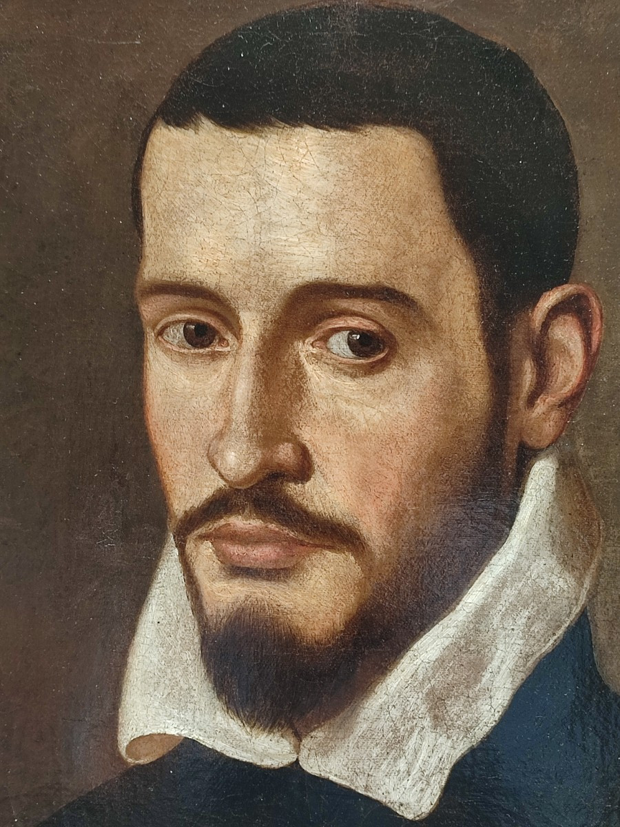Un gentilhomme. Ecole Espagnole vers 1630-photo-3