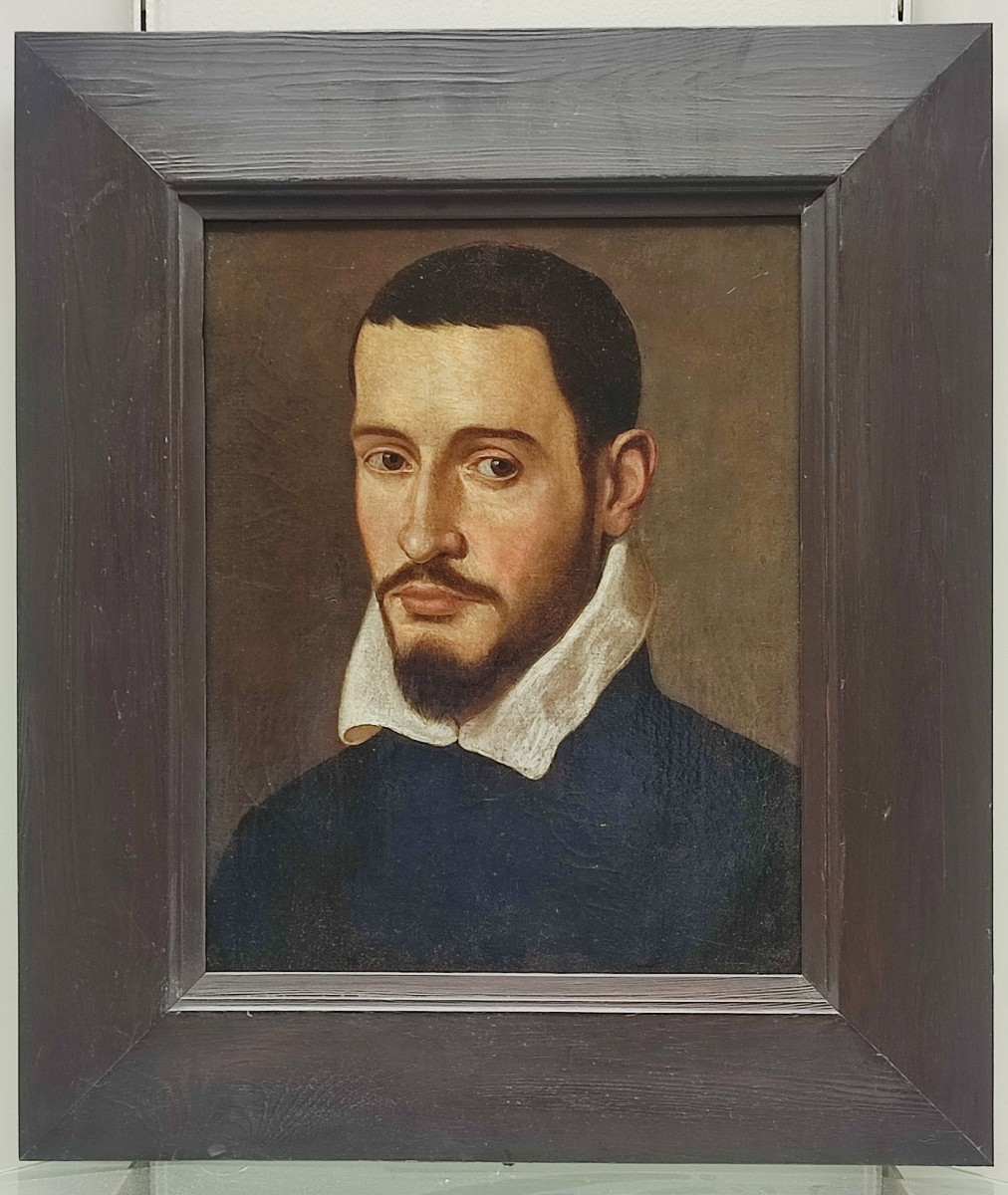 Un gentilhomme. Ecole Espagnole vers 1630-photo-2