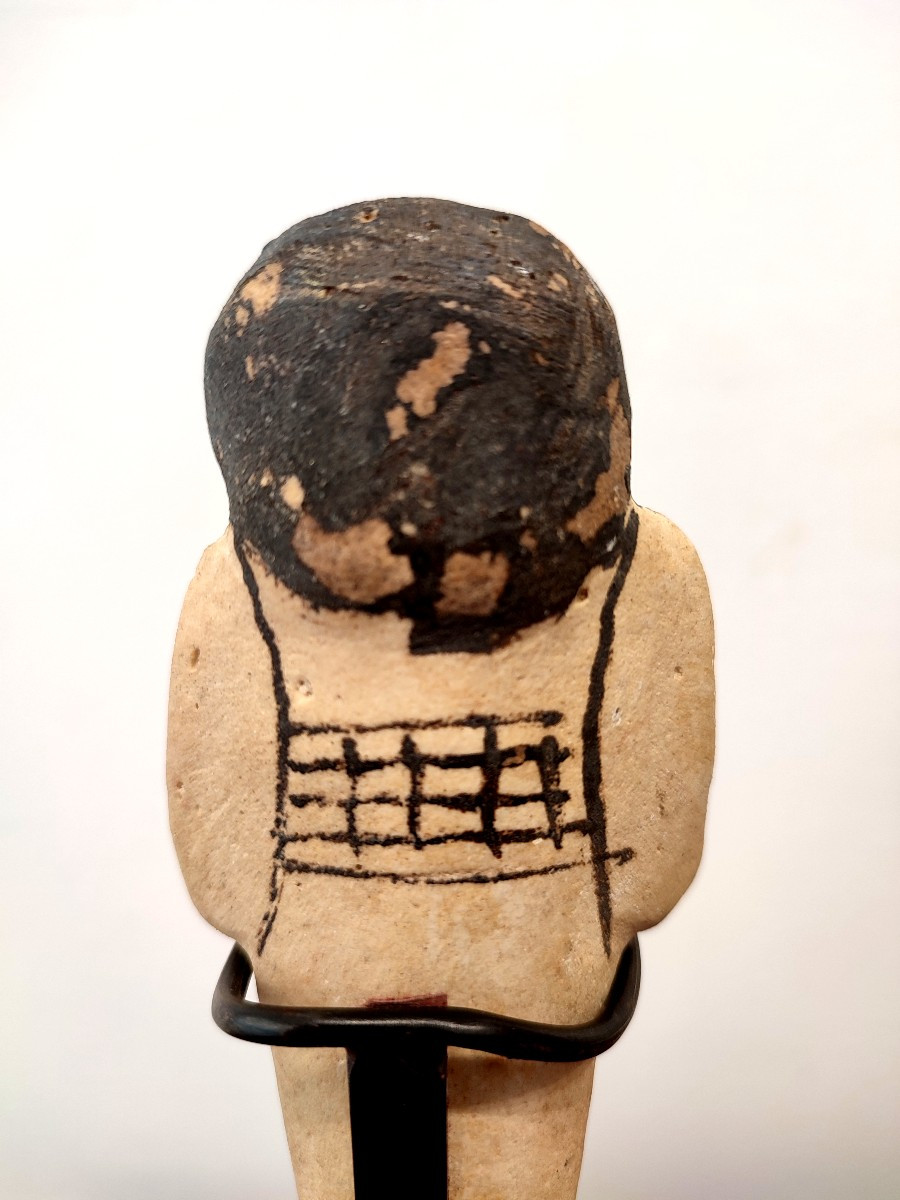 Oushebti au nom de Hori. Egypte du Nouvel Empire.-photo-3