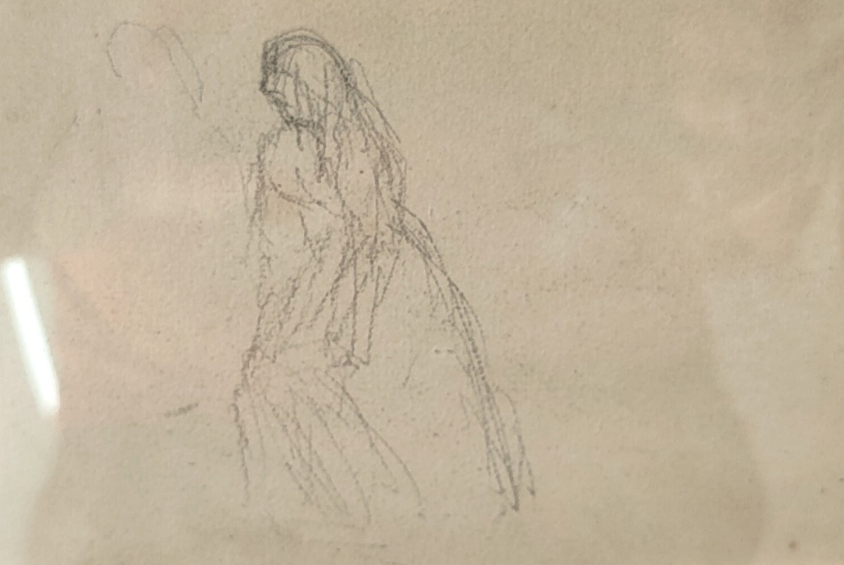 Camille Corot. Scène de théâtre. Dessin-photo-4