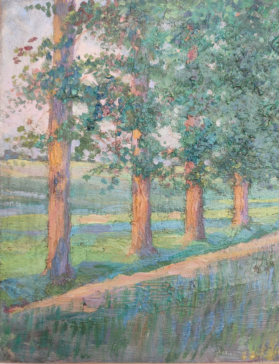 Landscape. Crozant School. Circa 1900-photo-3