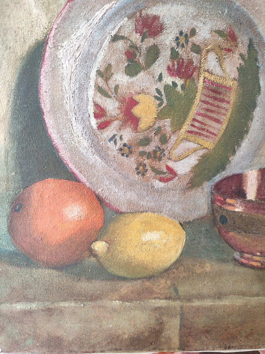 Still Life With Bowl. Circa 1910-photo-3