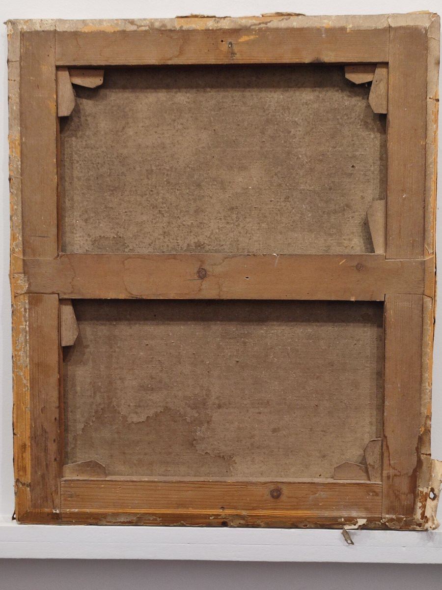 Portrait. École Française du 17 ème siècle.-photo-3