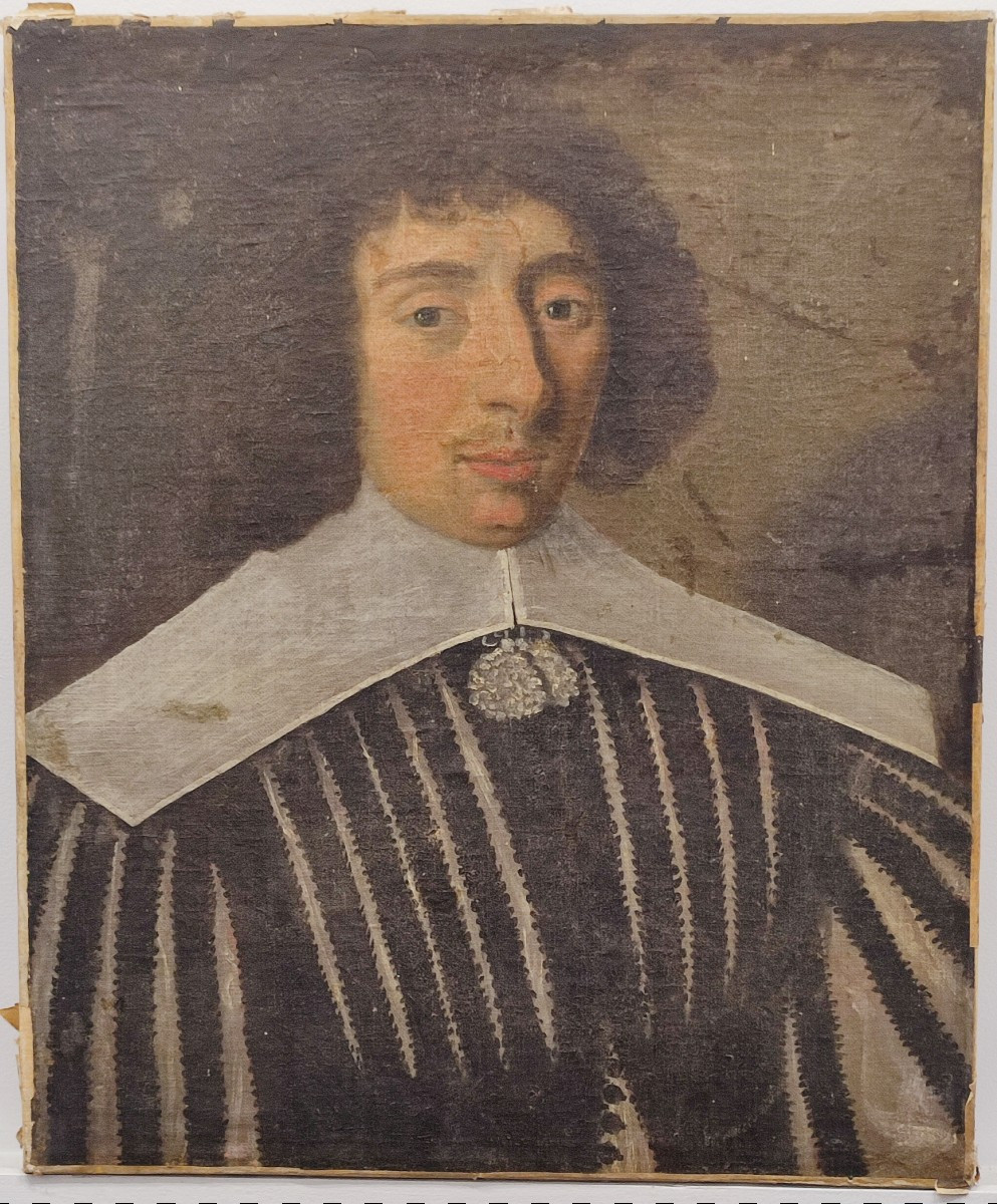 Portrait. École Française du 17 ème siècle.