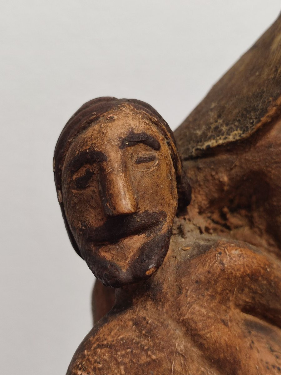 A Pietà. Folk Art. 19th-century Brittany -photo-2