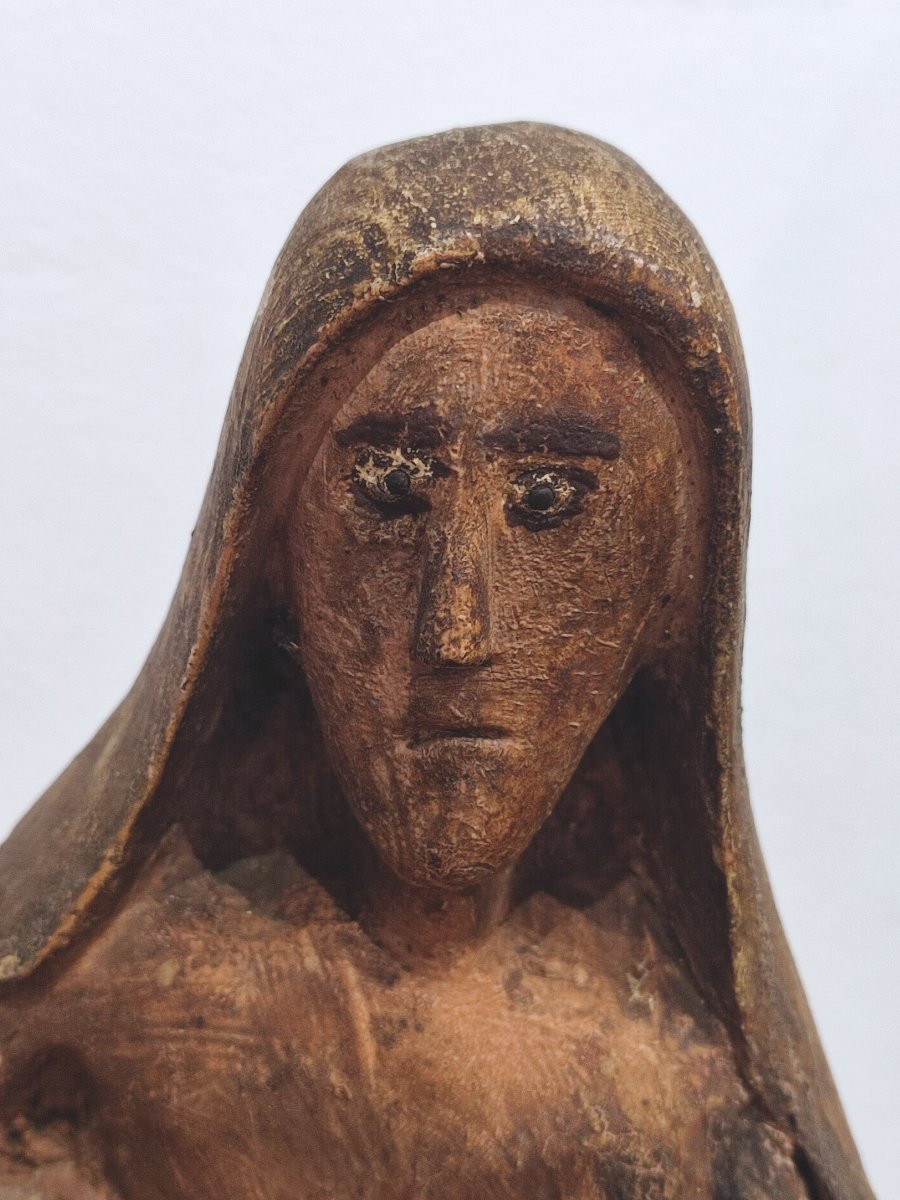 A Pietà. Folk Art. 19th-century Brittany -photo-1
