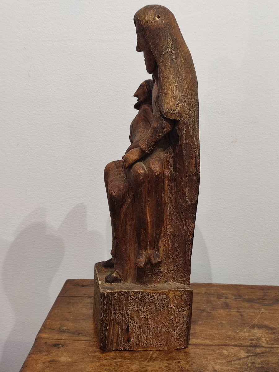 A Pietà. Folk Art. 19th-century Brittany -photo-5