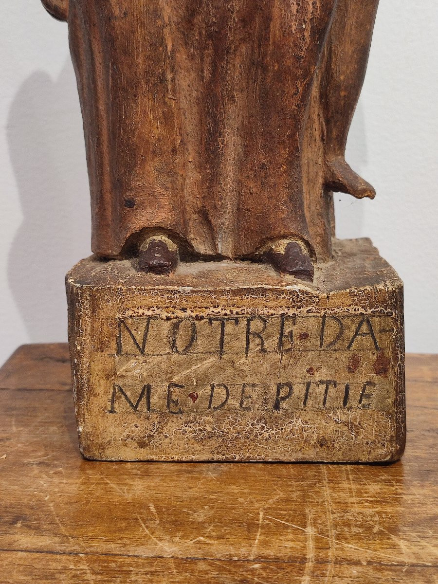 A Pietà. Folk Art. 19th-century Brittany -photo-6