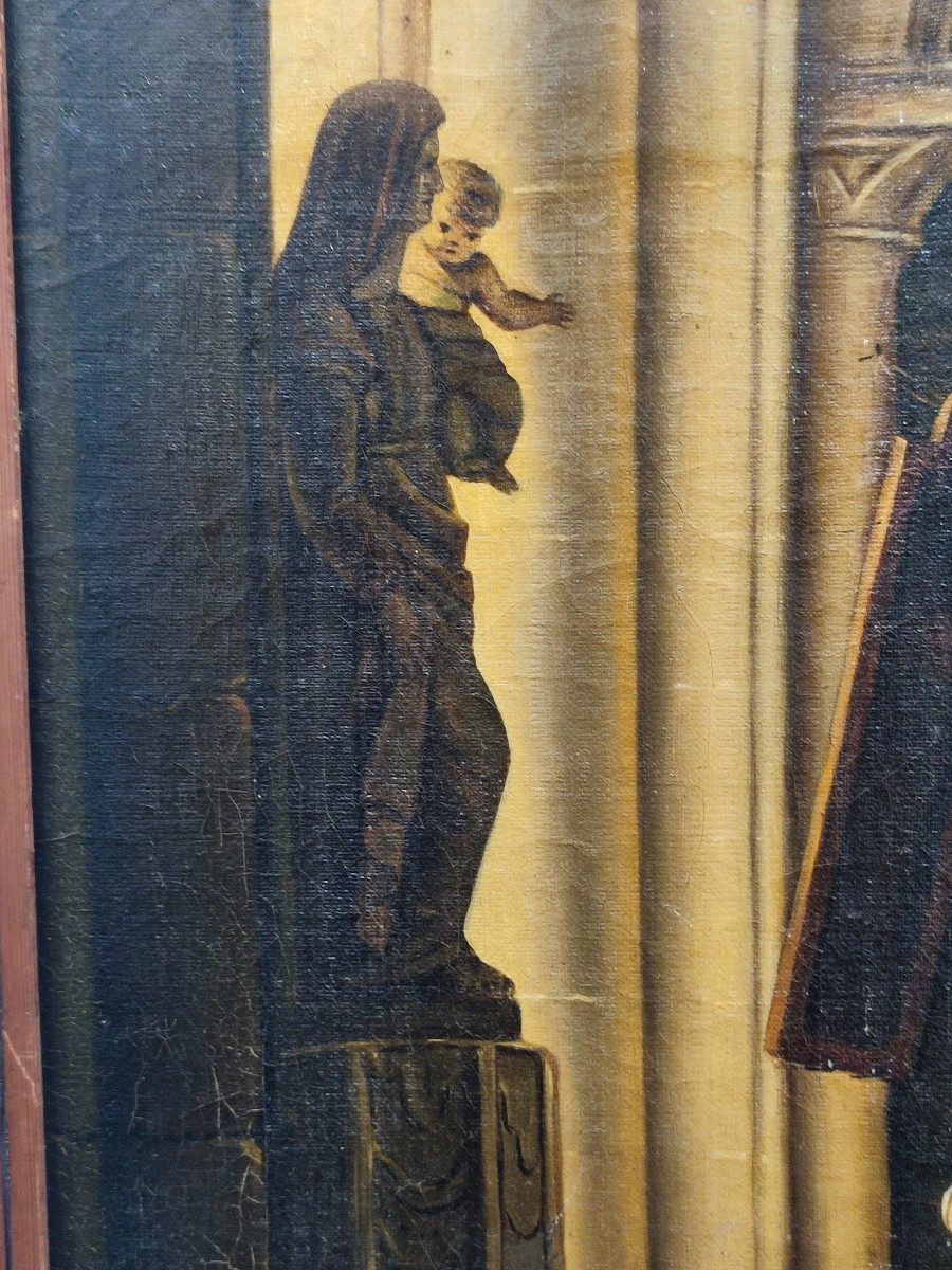 Scène religieuse.  Don à Abbeville en 1845.-photo-4