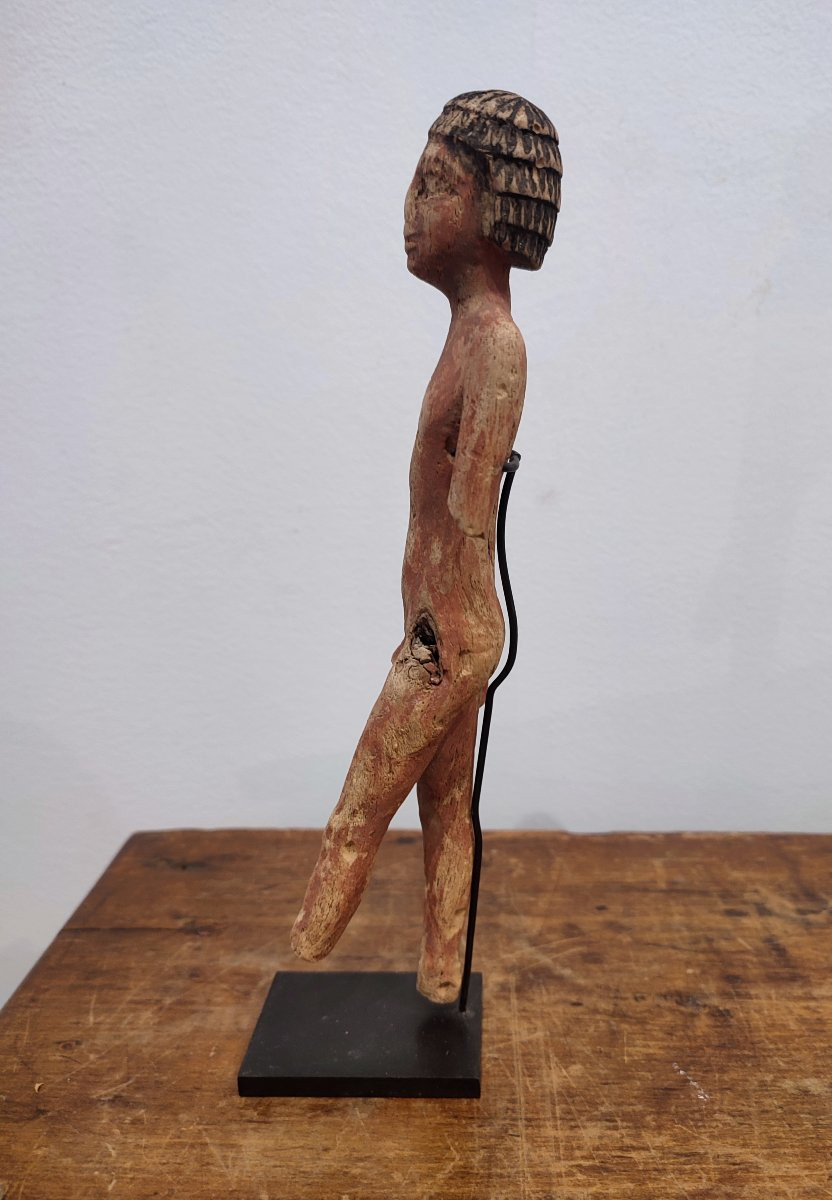 Personnage masculin de barque funéraire. Egypte Ancien Empire.-photo-2