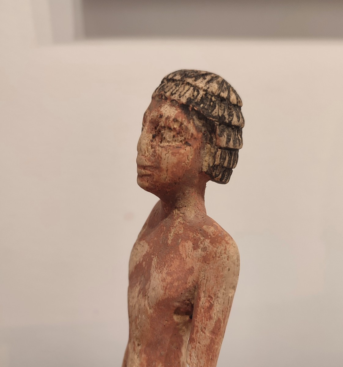 Personnage masculin de barque funéraire. Egypte Ancien Empire.-photo-4