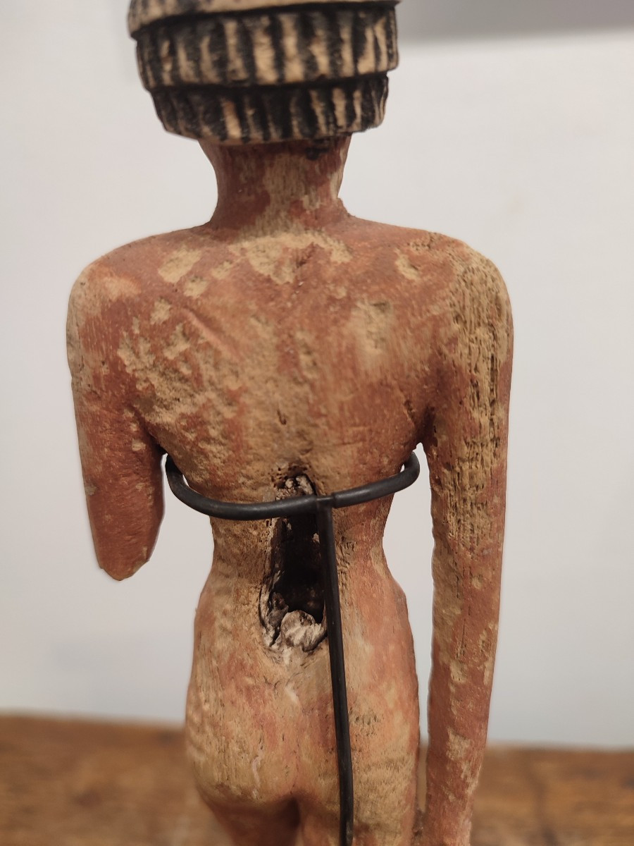 Personnage masculin de barque funéraire. Egypte Ancien Empire.-photo-5