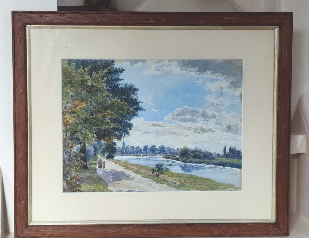 Béatrice Emma Parsons. Les bords de Loire-photo-2