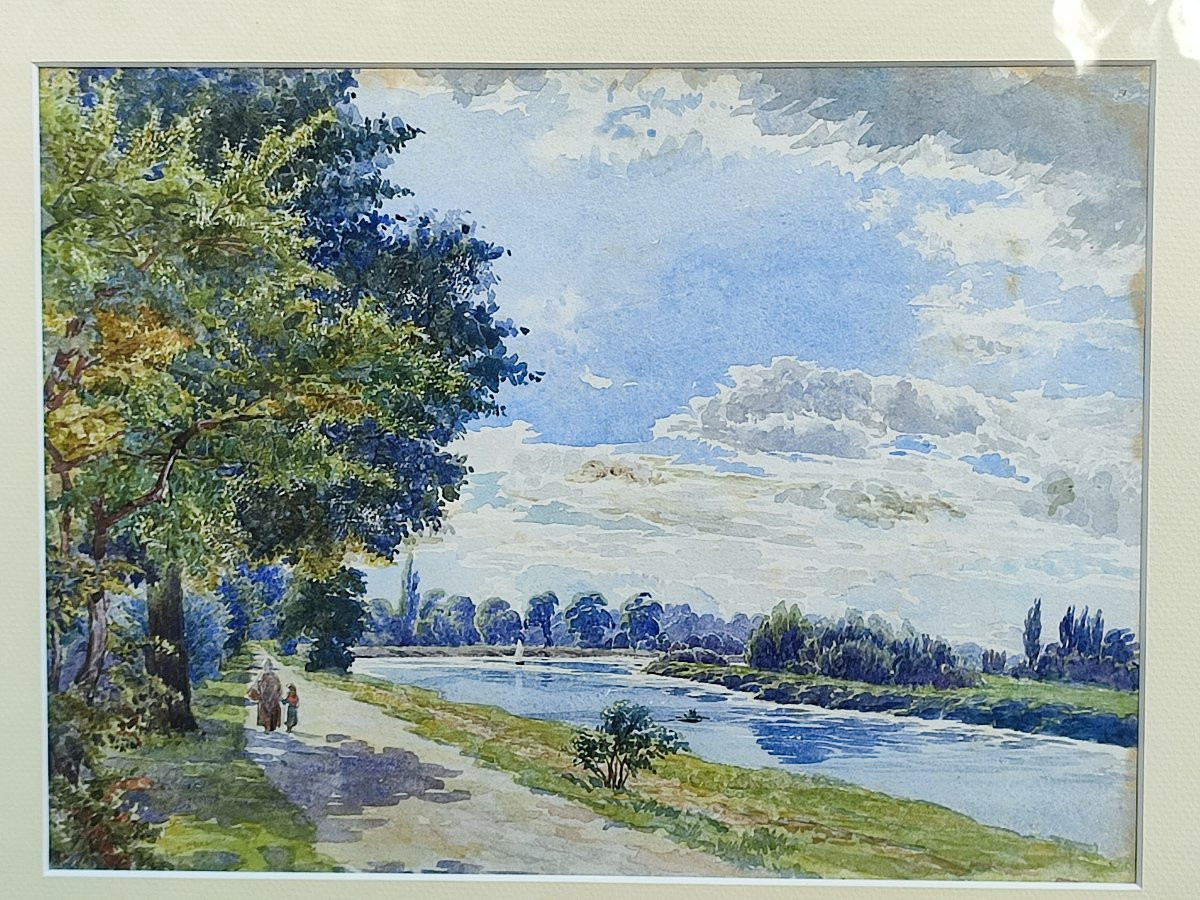 Béatrice Emma Parsons. Les bords de Loire-photo-2