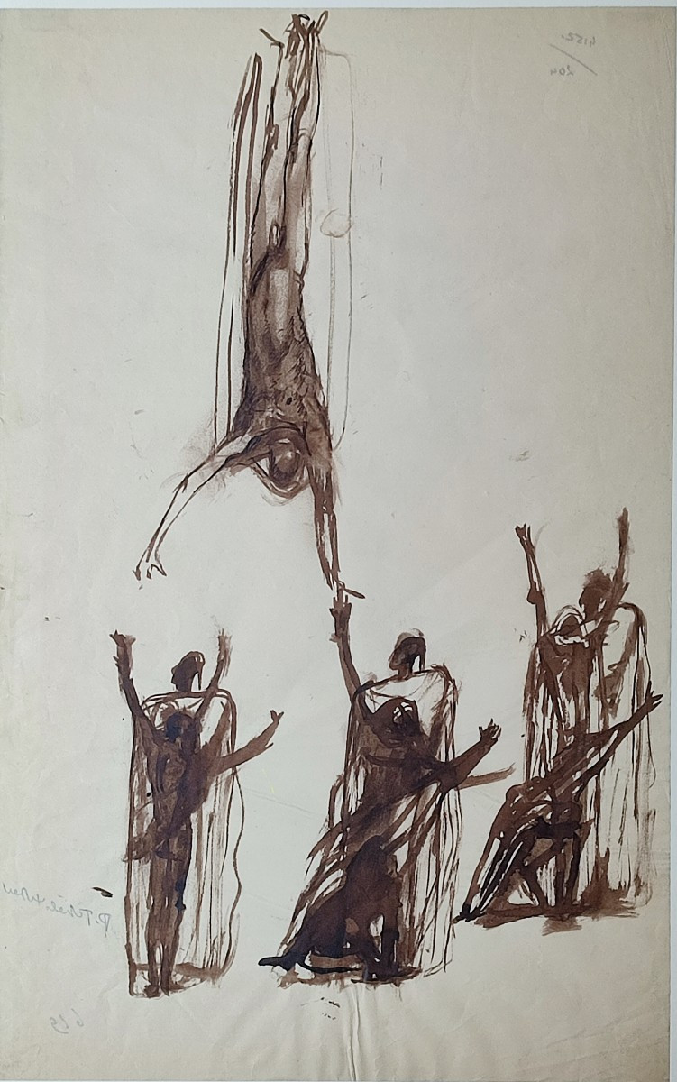 Pavel Tchelitchew.  Étude pour Phenomena. 1938