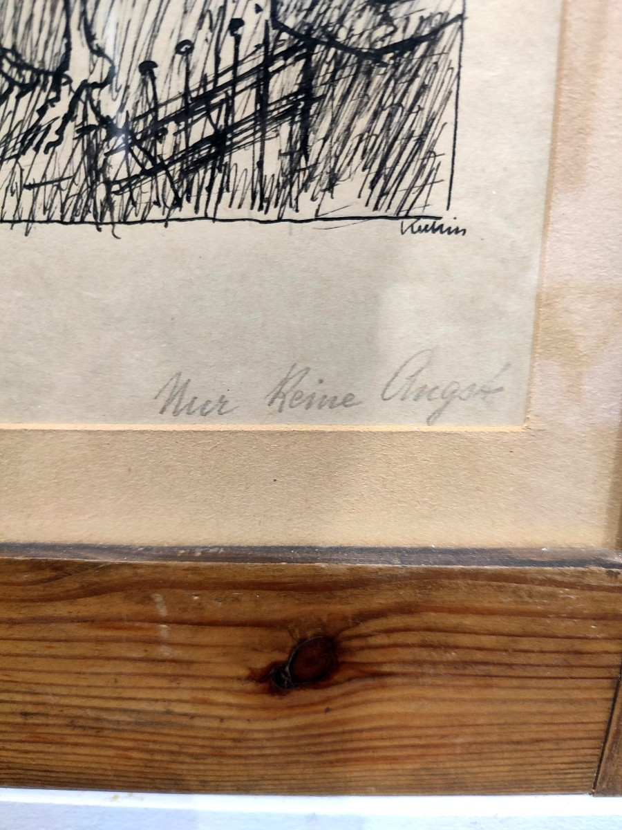 Alfred Kubin. Dessin à l'encre-photo-3