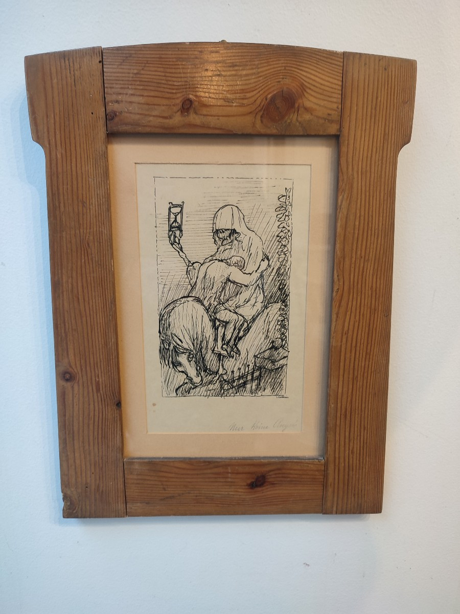 Alfred Kubin. Dessin à l'encre-photo-4