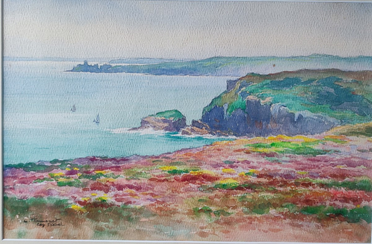 Leon Hamonet. Le Cap Fréhel. Circa 1900-photo-4