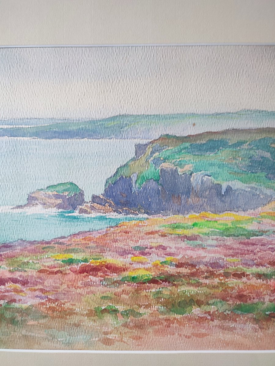 Leon Hamonet. Le Cap Fréhel. Circa 1900-photo-3