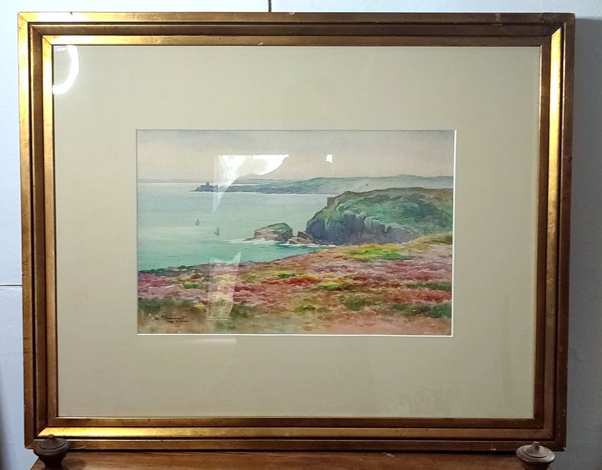 Leon Hamonet. Le Cap Fréhel. Circa 1900-photo-4