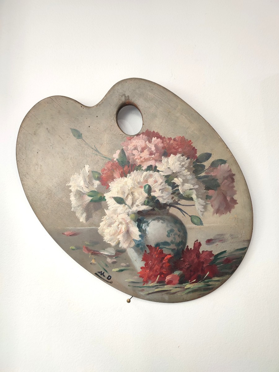 Palette d'artiste. 19 ème siècle 