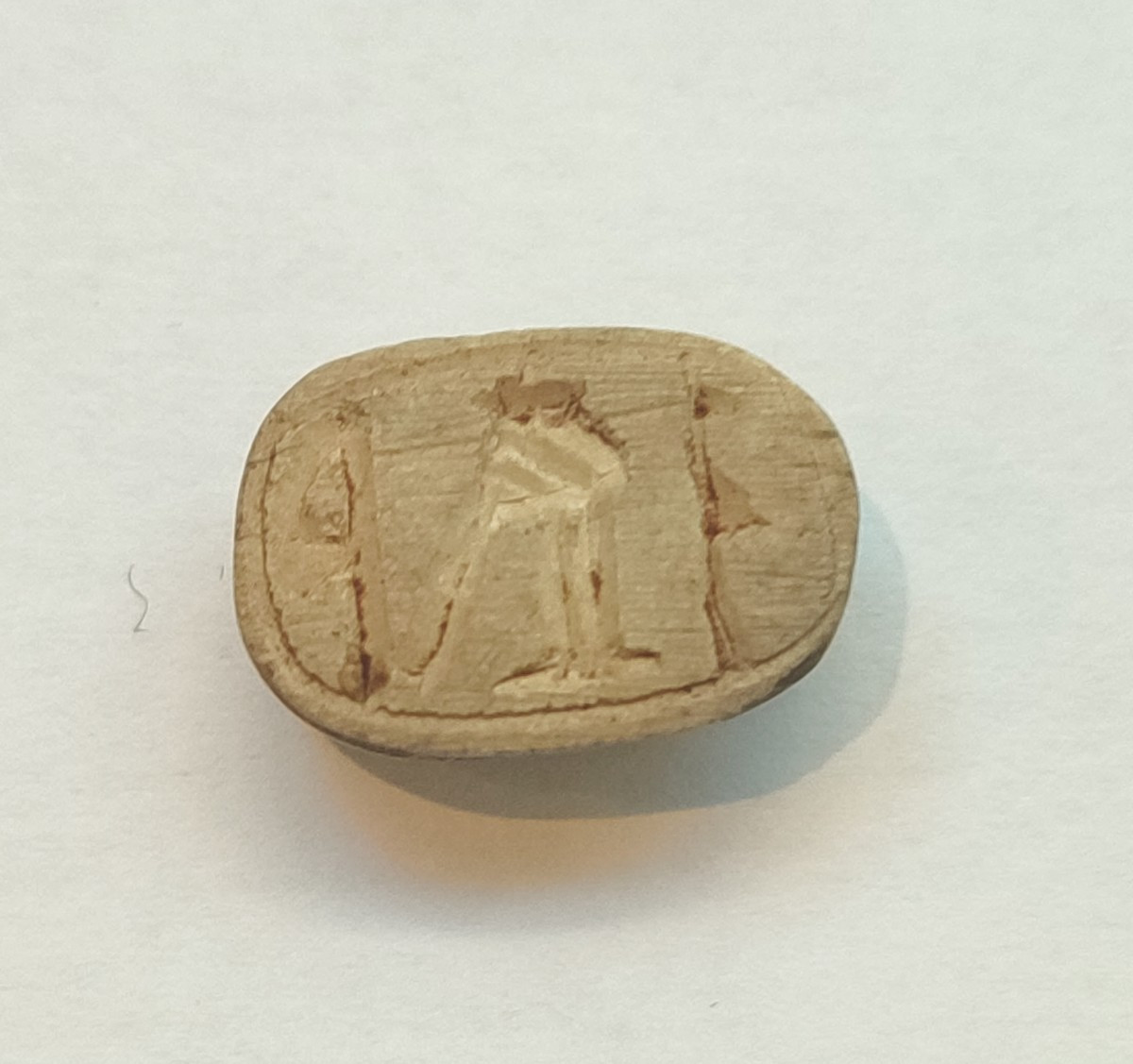 Scarab Beetle. With Hieroglyphs. Late Period Egypt -photo-4