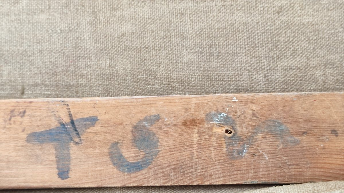 Paysage. École de Rouen vers 1910-photo-3