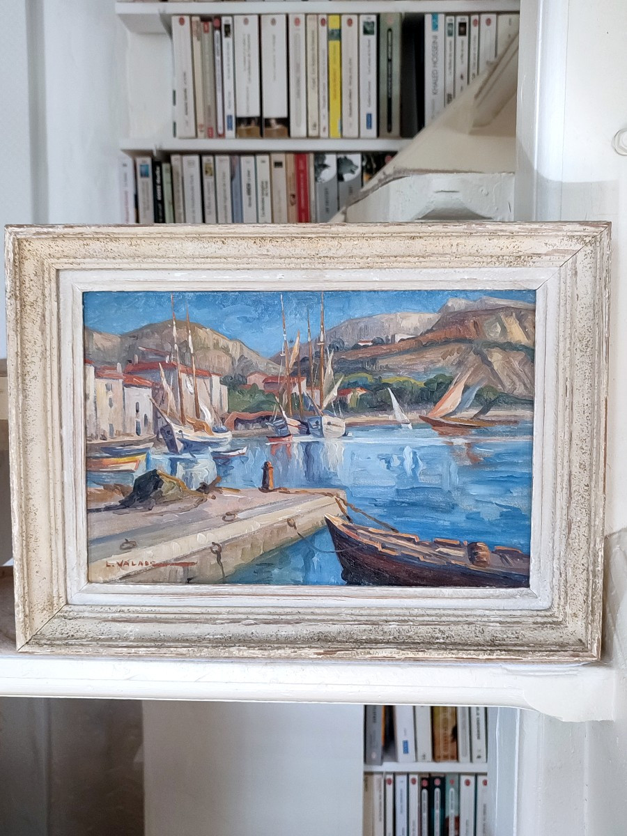 Saint Tropez. Oil On Canvas. 1930-40-photo-2