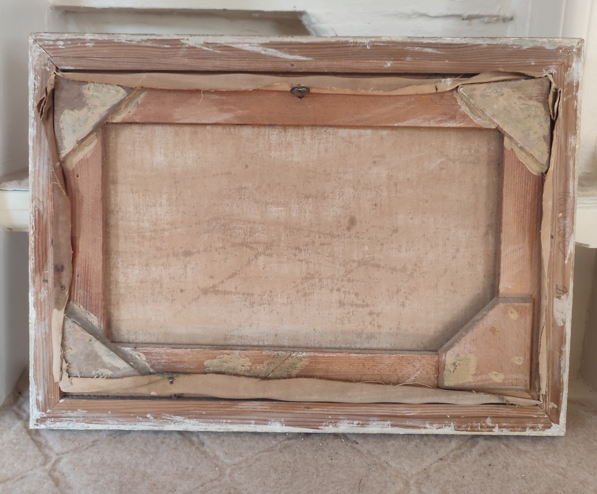 Saint Tropez. Oil On Canvas. 1930-40-photo-2