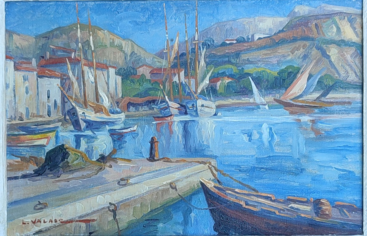 Saint Tropez. Oil On Canvas. 1930-40