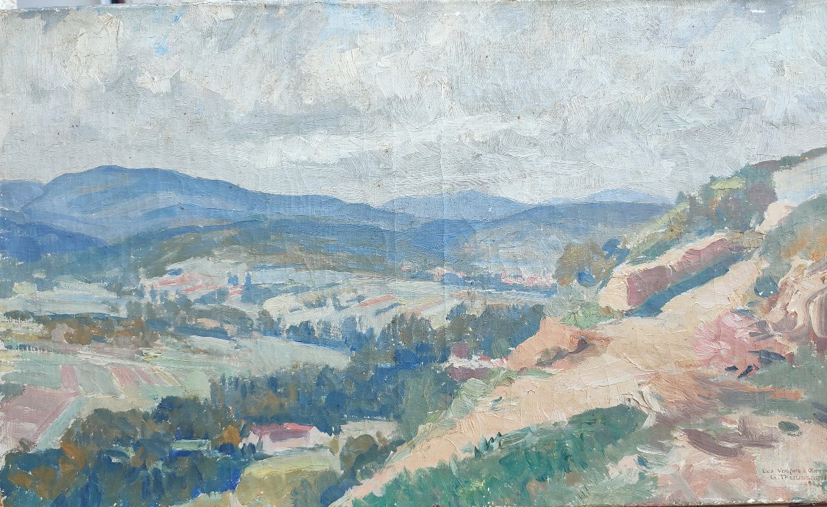 The Vosges At Obernay. Henri Georges Troussard 1933-photo-3