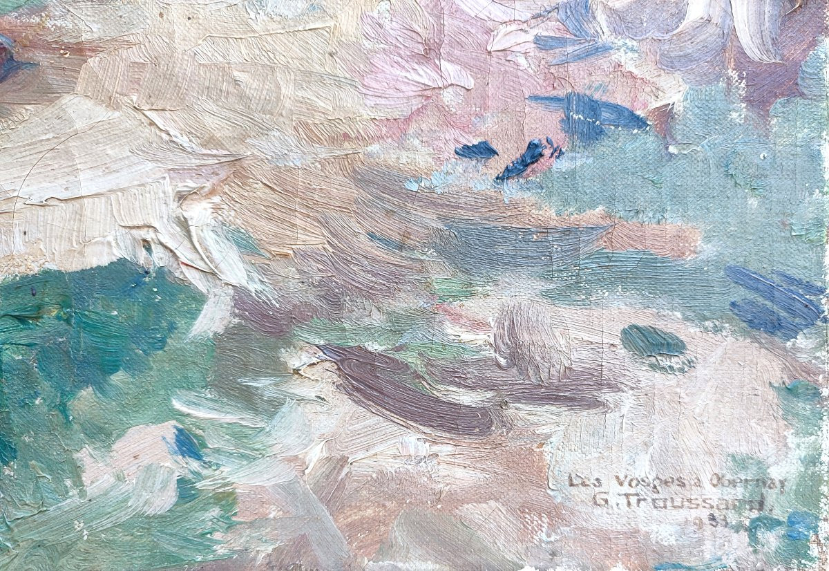 The Vosges At Obernay. Henri Georges Troussard 1933-photo-4