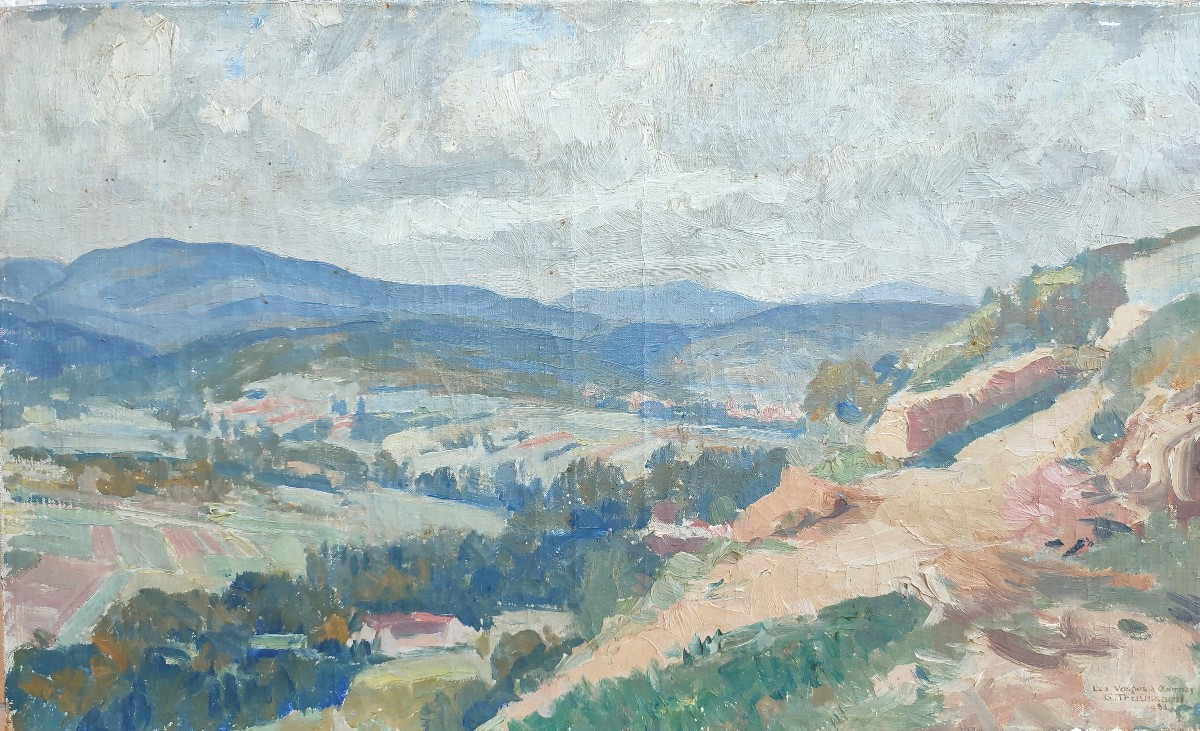 The Vosges At Obernay. Henri Georges Troussard 1933-photo-1