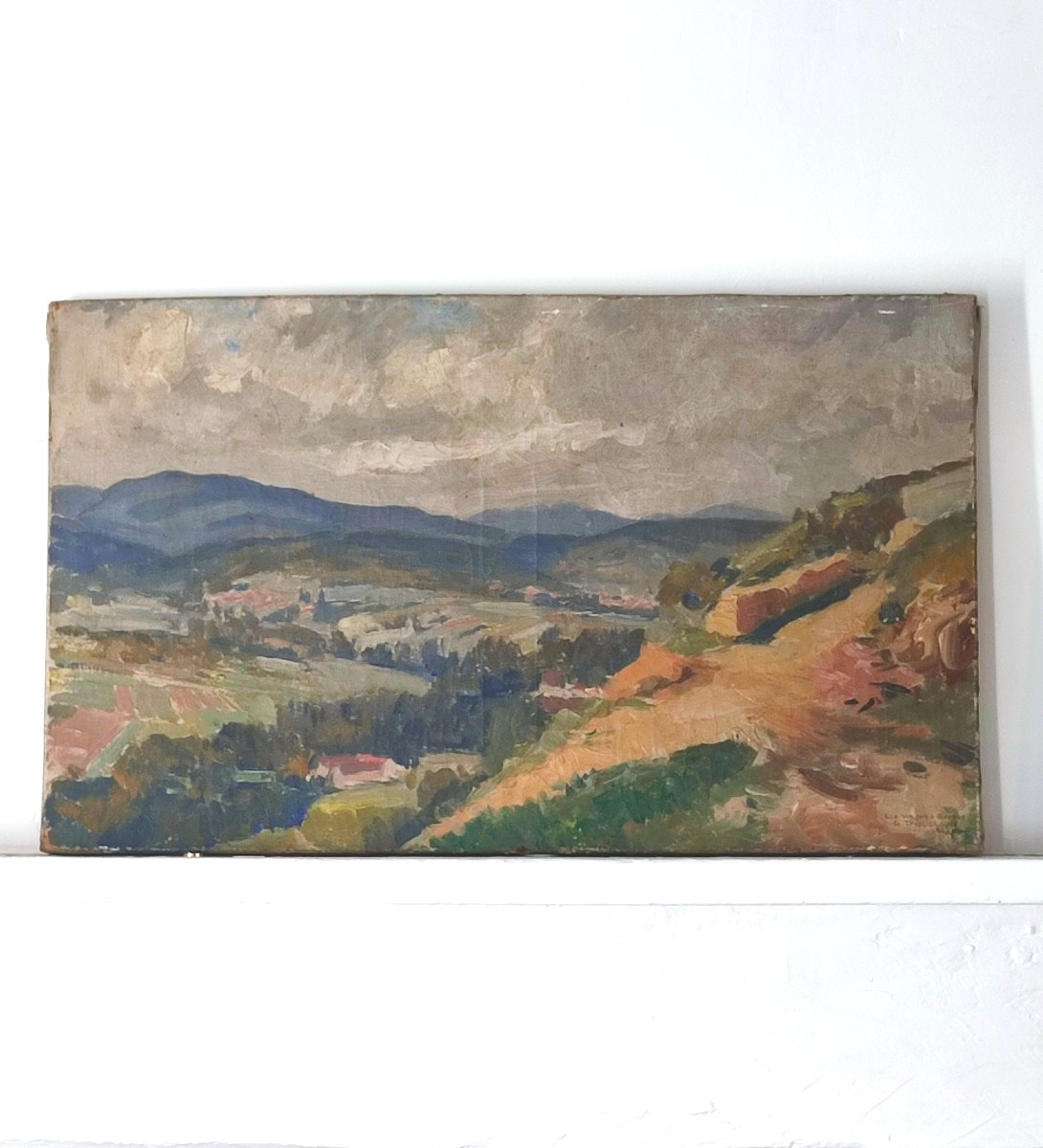 The Vosges At Obernay. Henri Georges Troussard 1933-photo-2