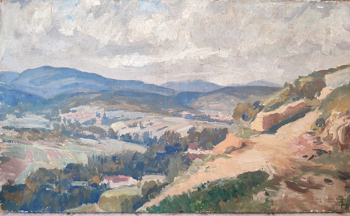 The Vosges At Obernay. Henri Georges Troussard 1933