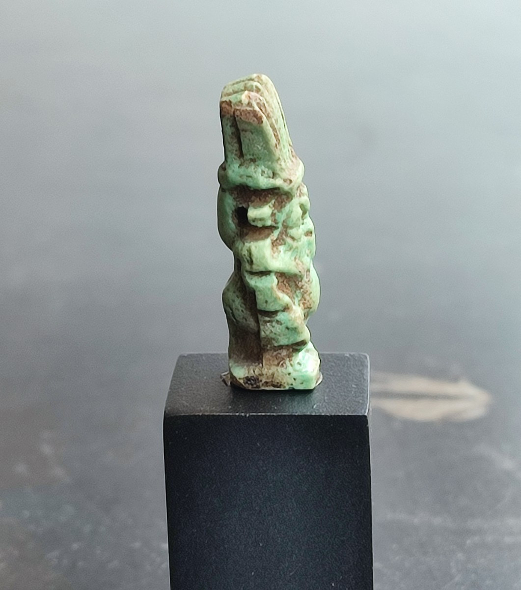 God Bes, Amulet From Late Period Egypt-photo-3