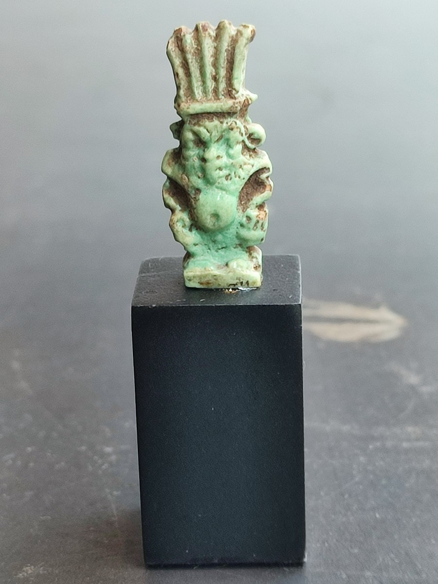 God Bes, Amulet From Late Period Egypt-photo-4