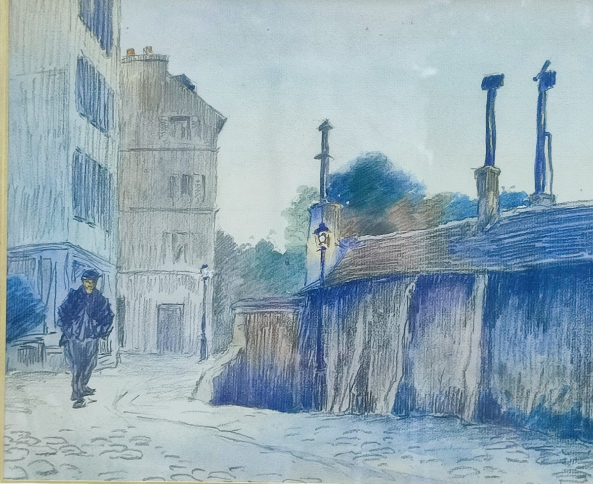 A Worker In Montmartre. Renefer Circa 1900