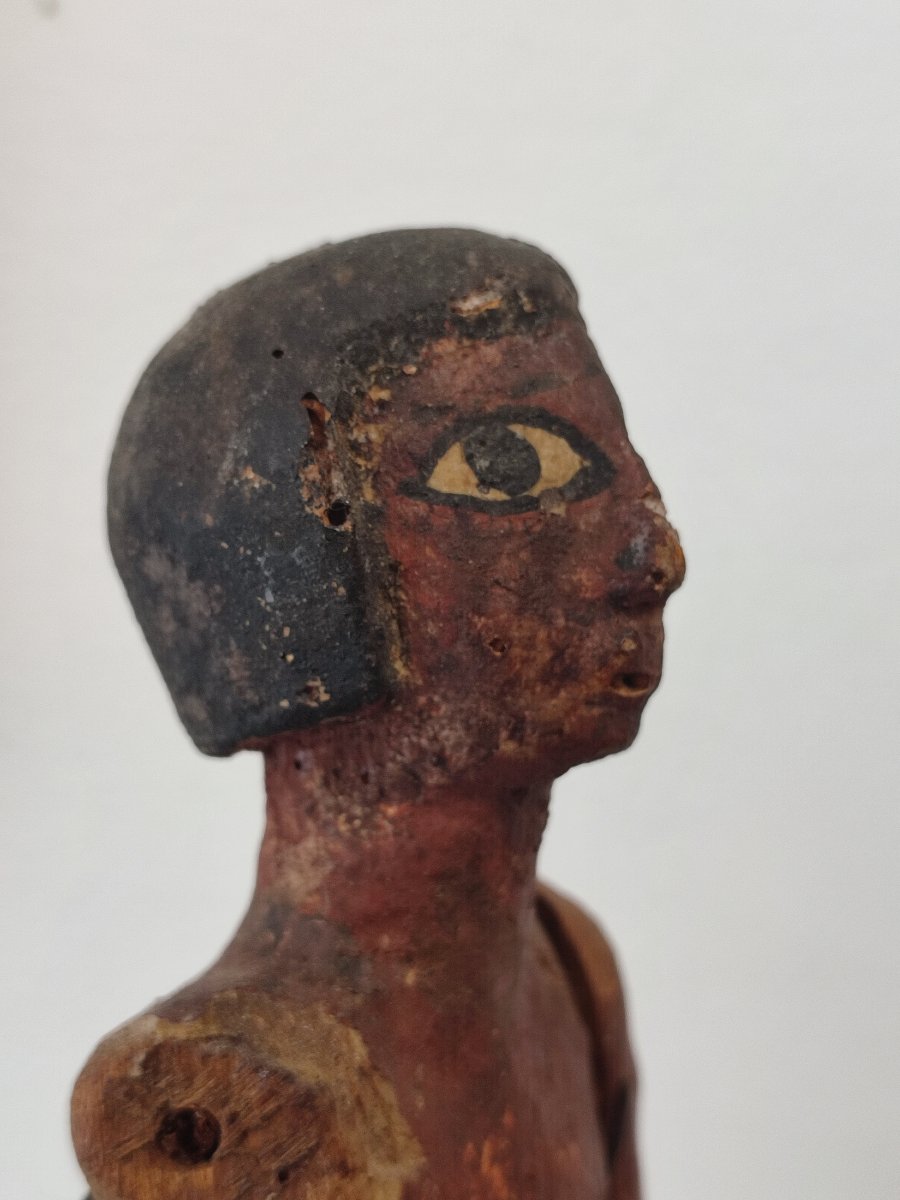 Egyptian Rower. Wood.-photo-2