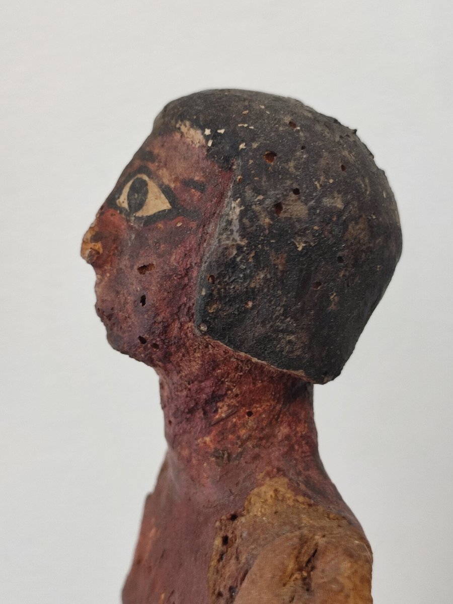 Egyptian Rower. Wood.-photo-3