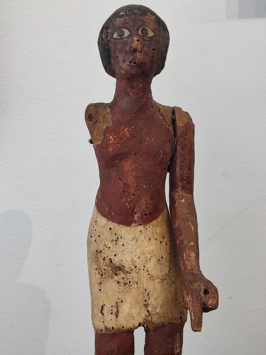 Egyptian Rower. Wood.-photo-4