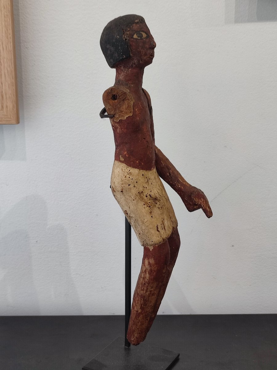 Egyptian Rower. Wood.-photo-2