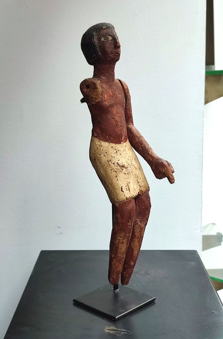 Egyptian Rower. Wood.-photo-3