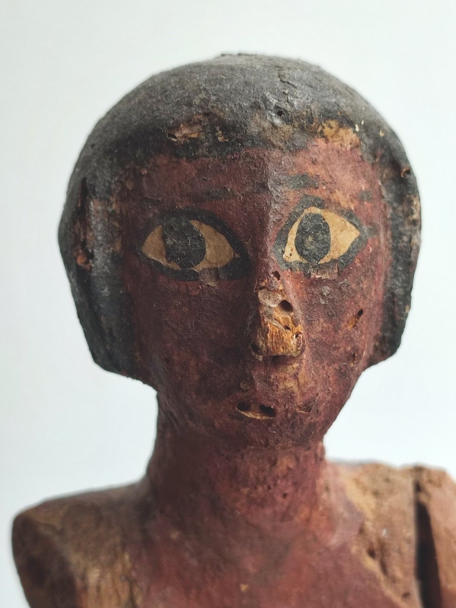 Egyptian Rower. Wood.-photo-6