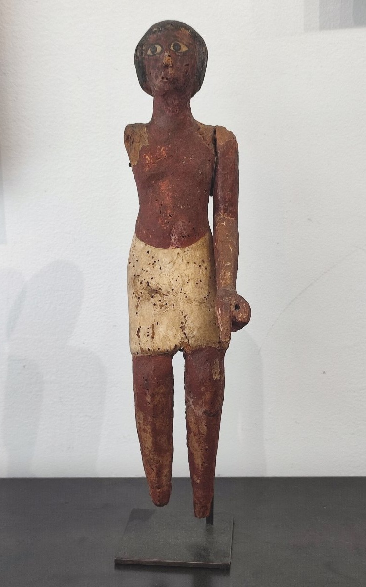 Egyptian Rower. Wood.