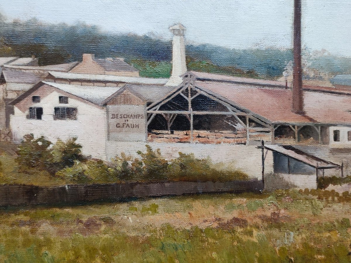 Les usines de chaux à Meudon. Georges Marcel Burgun, 1894-photo-4