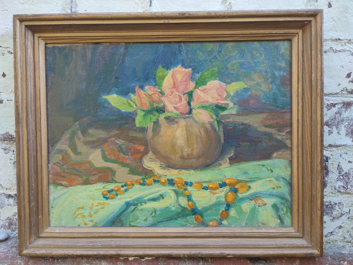 Art Deco Still Life From The 1920s.-photo-2