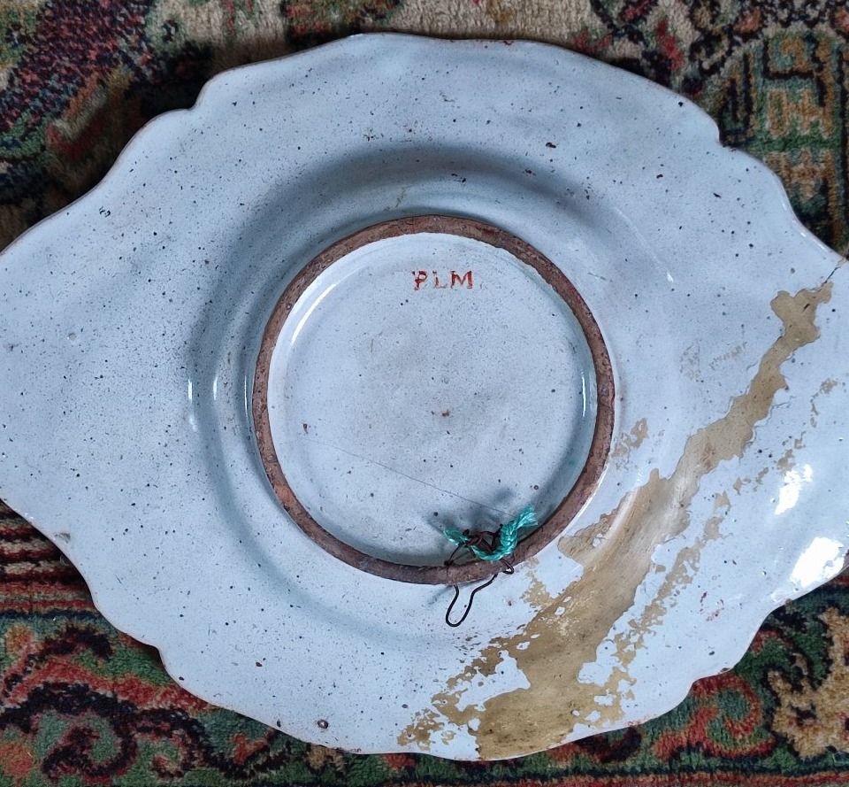 Plat décor aux chinois.  France 18 ème siècle -photo-4