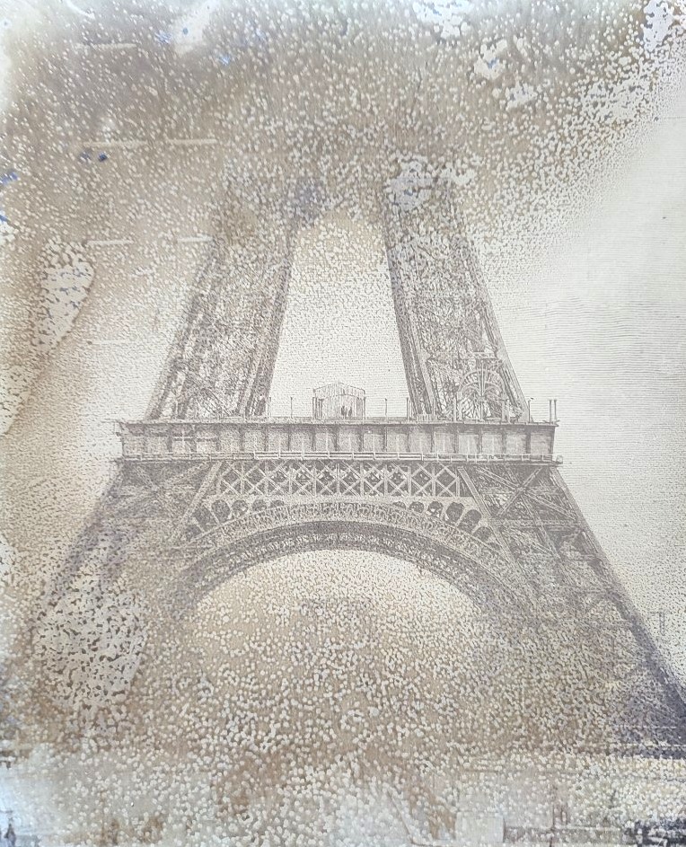La Tour Eiffel. Photos, tirages d'époque -photo-3