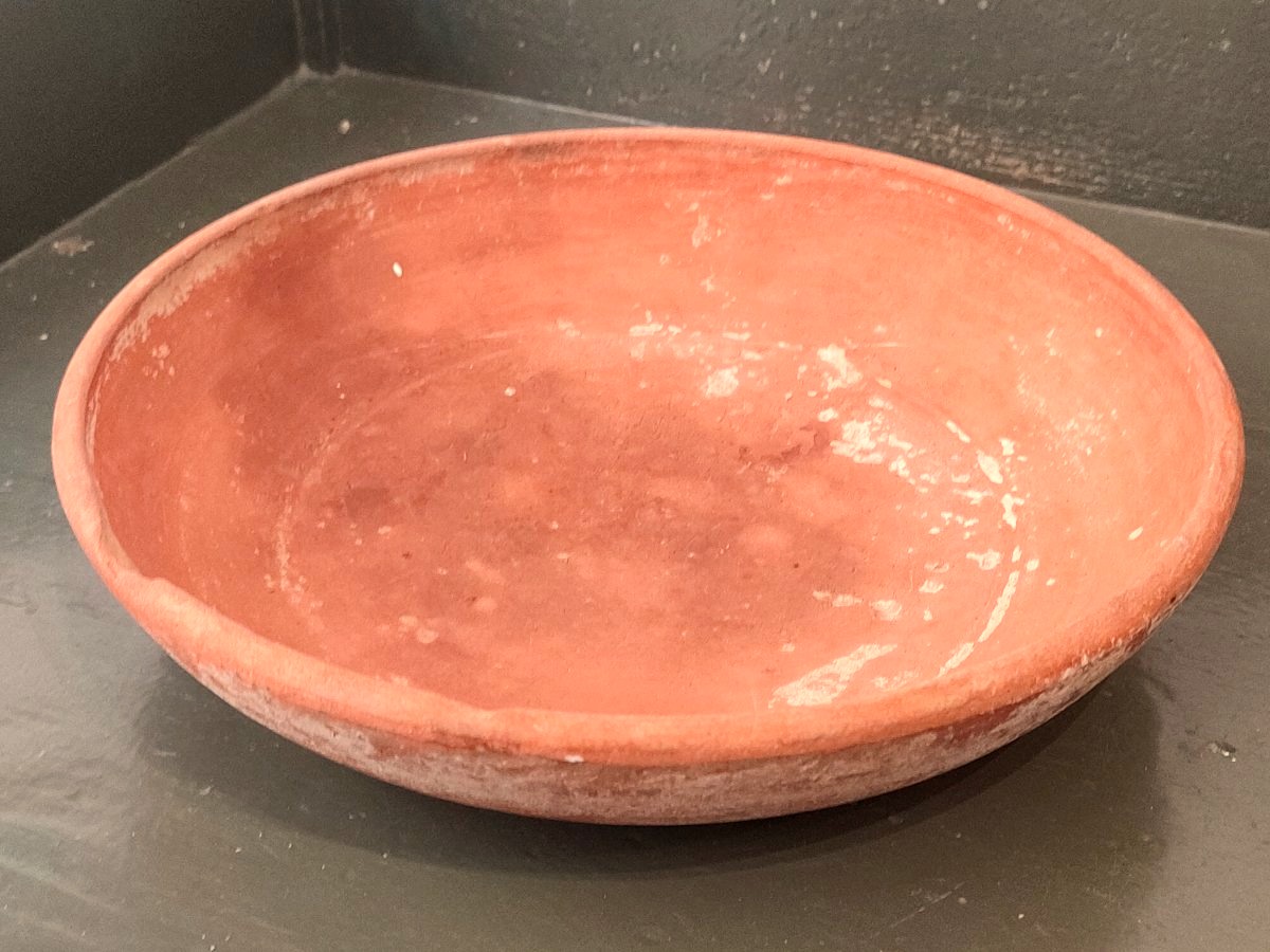 Plat romain en terre sigillée, 2 -3  ème siècle 